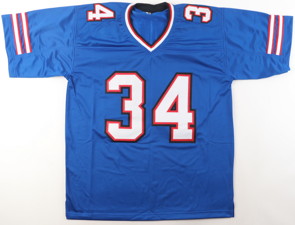 Thurman Thomas Signed Jersey (Beckett) at PristineAuction.com Thurman Thomas Signed Jersey (Beckett) at PristineAuction.com