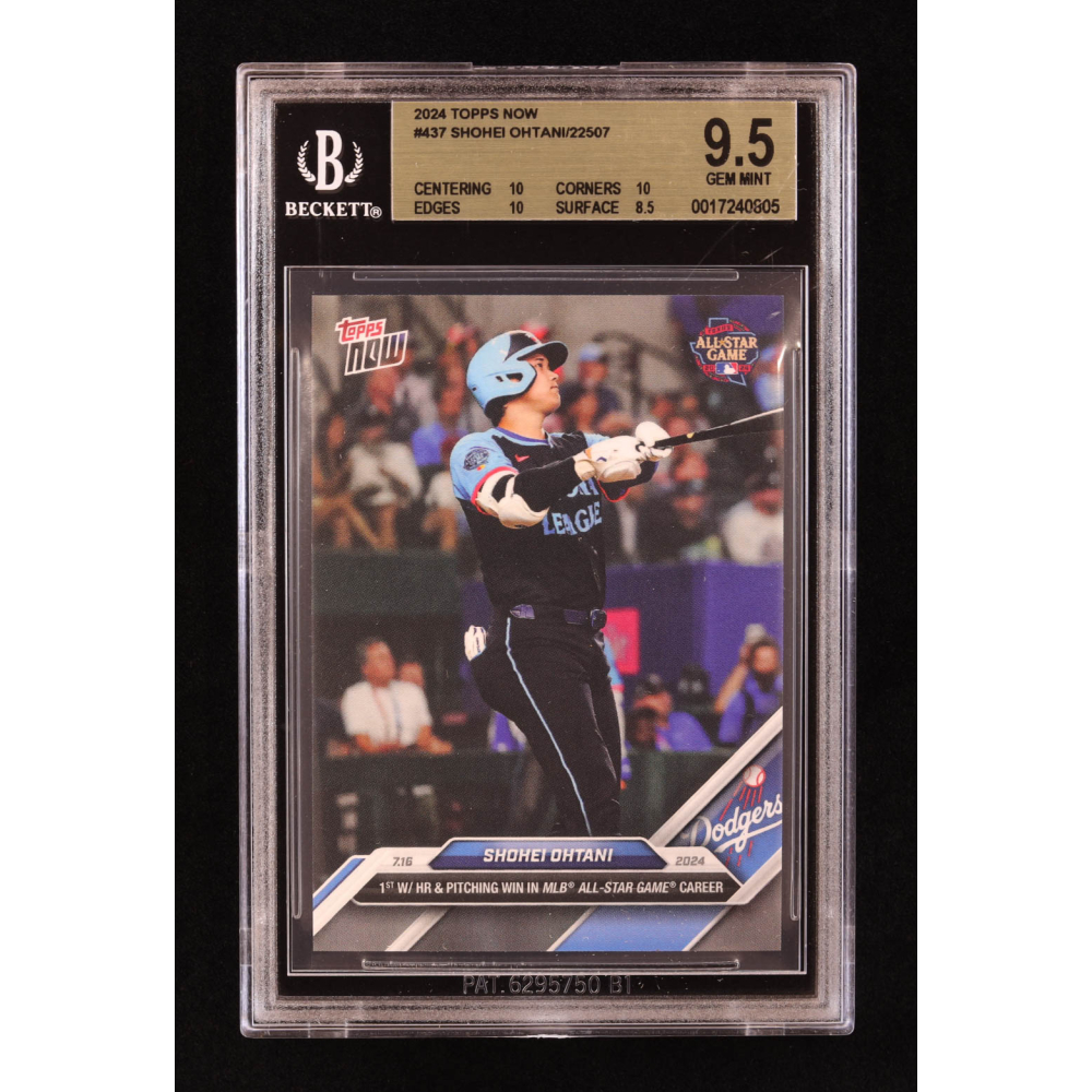 Shohei Ohtani 2024 Topps Now #437 (BGS 9.5) at PristineAuction.com