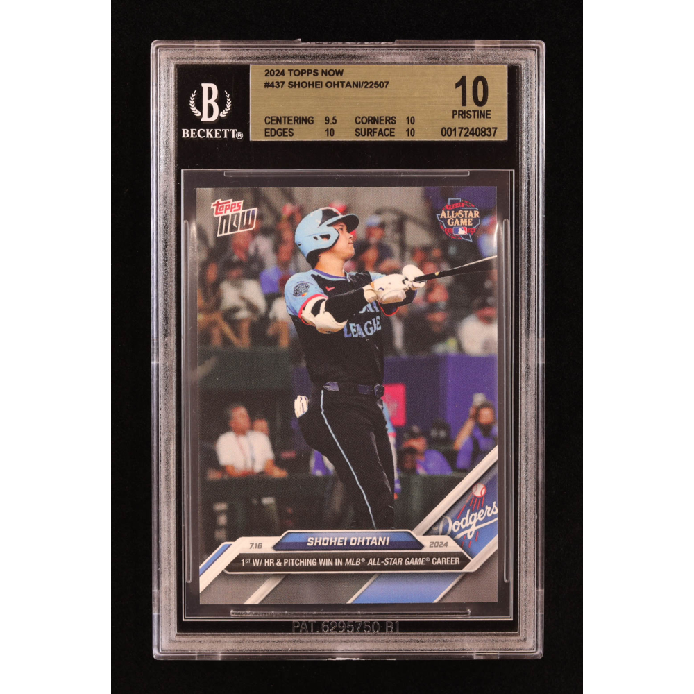 Shohei Ohtani 2024 Topps Now #437 (BGS 10) at PristineAuction.com