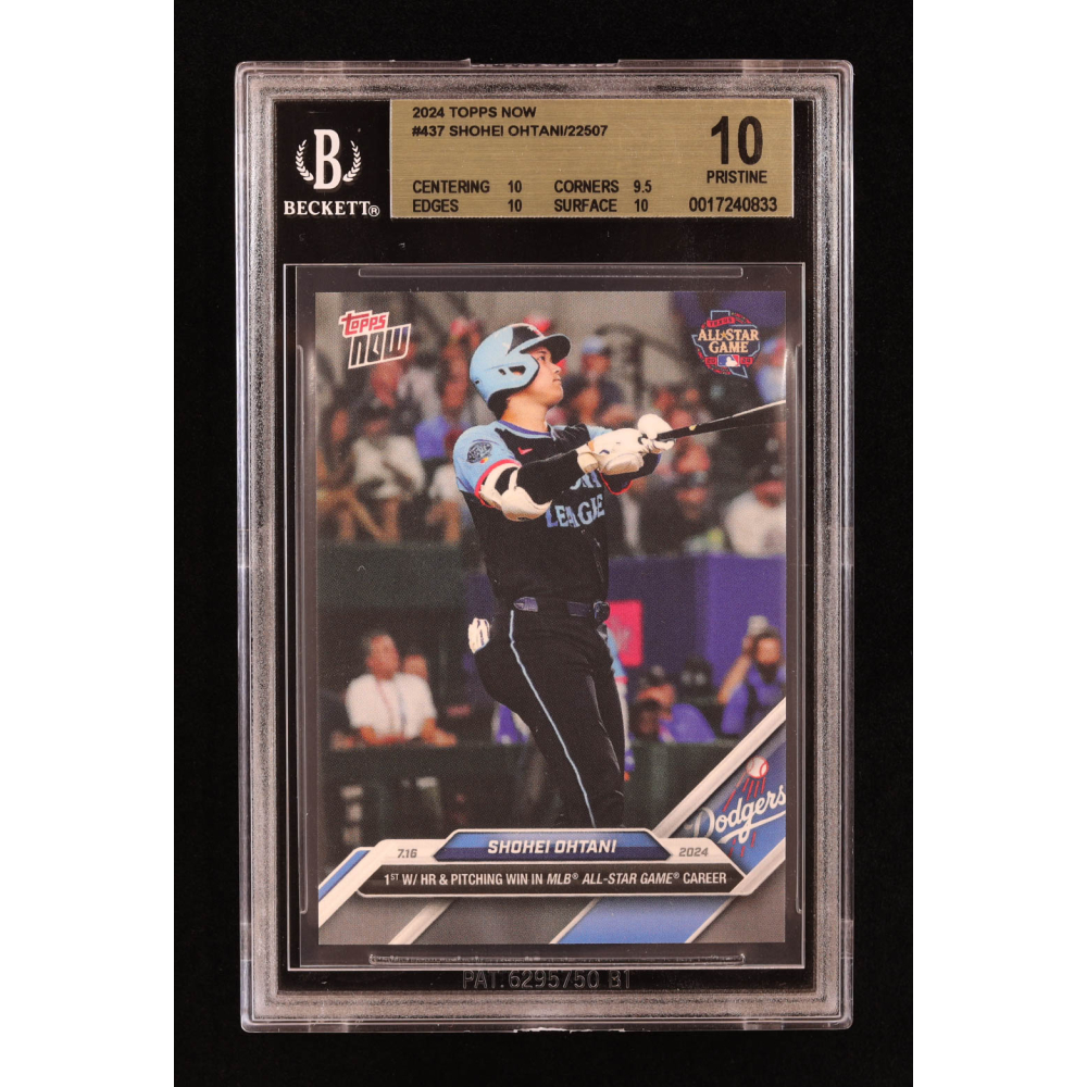 Shohei Ohtani 2024 Topps Now #437 (BGS 10) at PristineAuction.com