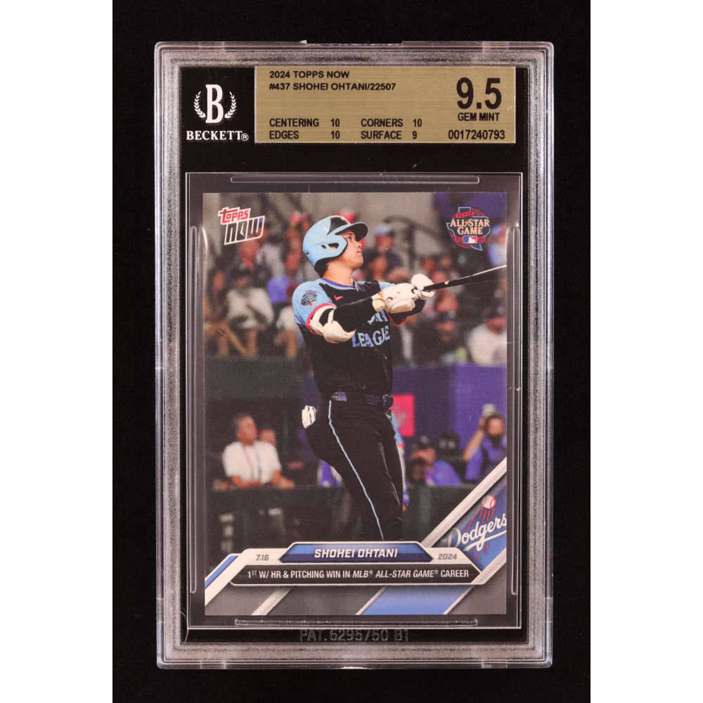 Shohei Ohtani 2024 Topps Now #437 (BGS 9.5) at PristineAuction.com