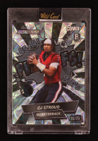 CJ Stroud 2023 Wild Card Alumination Comix Scope #CS3 RC #16/25 at PristineAuction.com