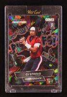 CJ Stroud 2023 Wild Card Alumination Comix Crystal #CS3 RC #3/12 at PristineAuction.com