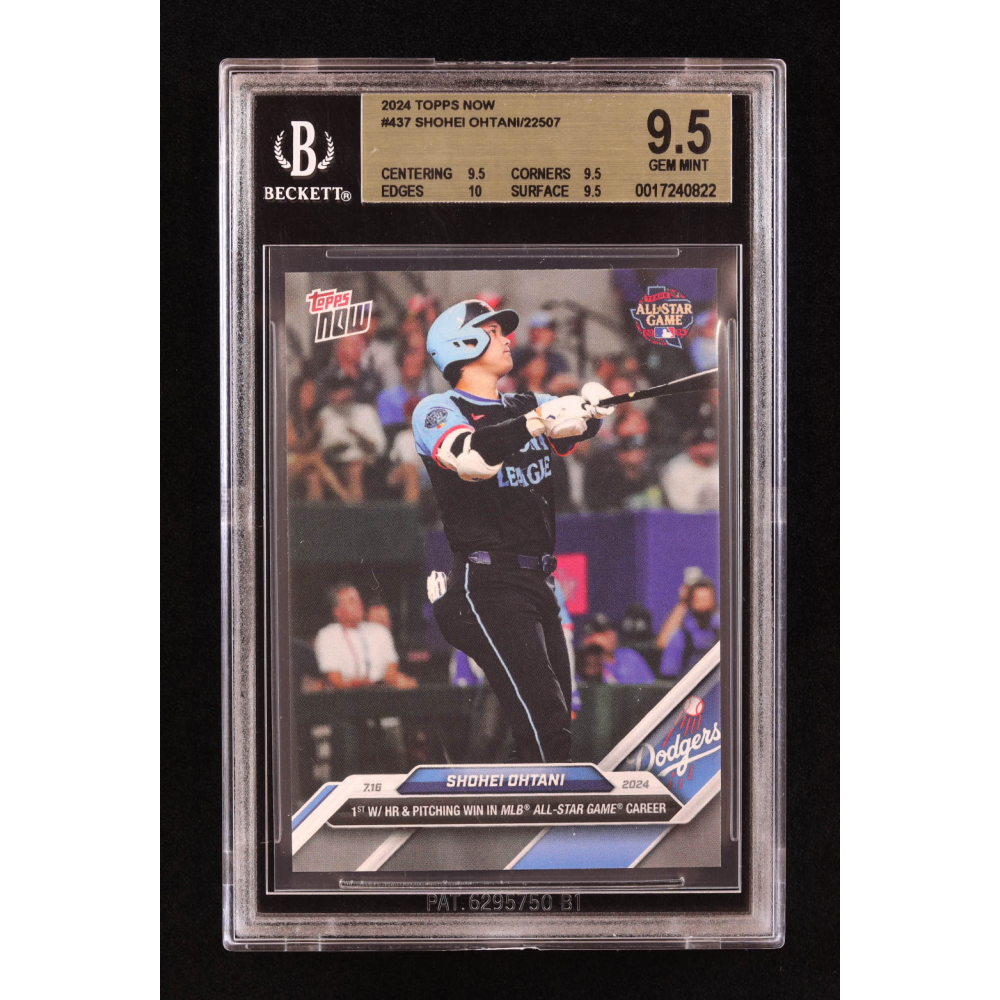 Shohei Ohtani 2024 Topps Now #437 (BGS 9.5) at PristineAuction.com