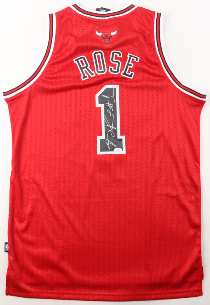 Derrick Rose Signed Bulls Jersey (JSA) at PristineAuction.com Derrick Rose Signed Bulls Jersey (JSA) at PristineAuction.com