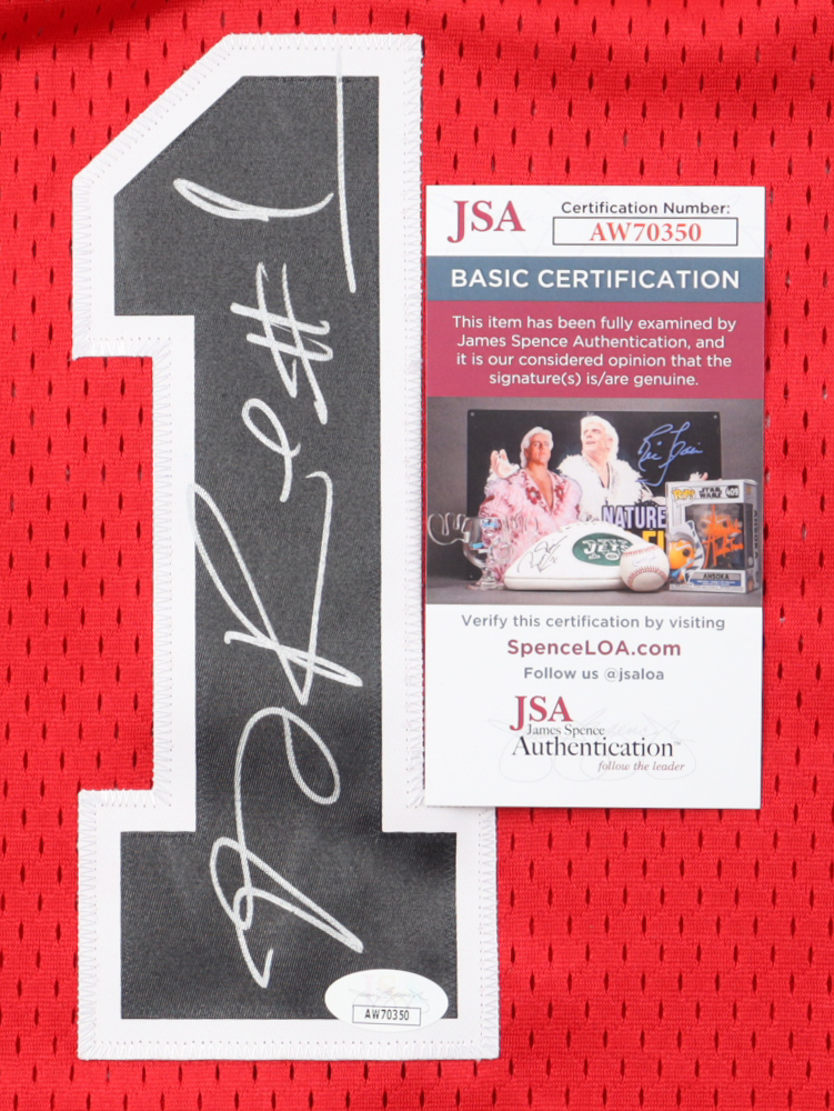 Derrick Rose Signed Bulls Jersey (JSA) at PristineAuction.com Derrick Rose Signed Bulls Jersey (JSA) at PristineAuction.com