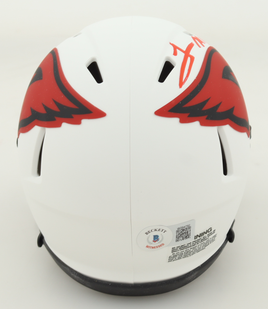 Tim McDonald Signed Cardinals Lunar Eclipse Alternate Speed Mini Helmet (Beckett) at PristineAuction.com Tim McDonald Signed Cardinals Lunar Eclipse Alternate Speed Mini Helmet (Beckett) at PristineAuction.com