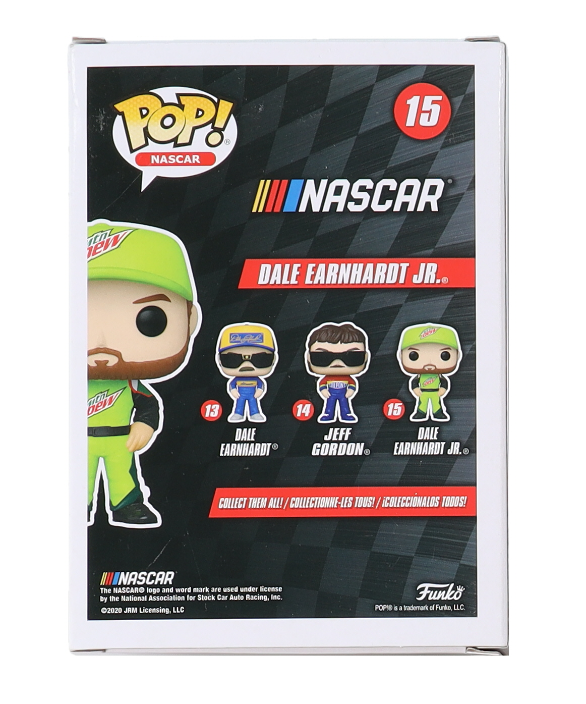 Dale Earnhardt Jr. Signed "NASCAR" #15 Dale Earnhardt Jr. Funko Pop! Vinyl Figure (Jr Motorsports) at PristineAuction.com Dale Earnhardt Jr. Signed "NASCAR" #15 Dale Earnhardt Jr. Funko Pop! Vinyl Figure (Jr Motorsports) at PristineAuction.com