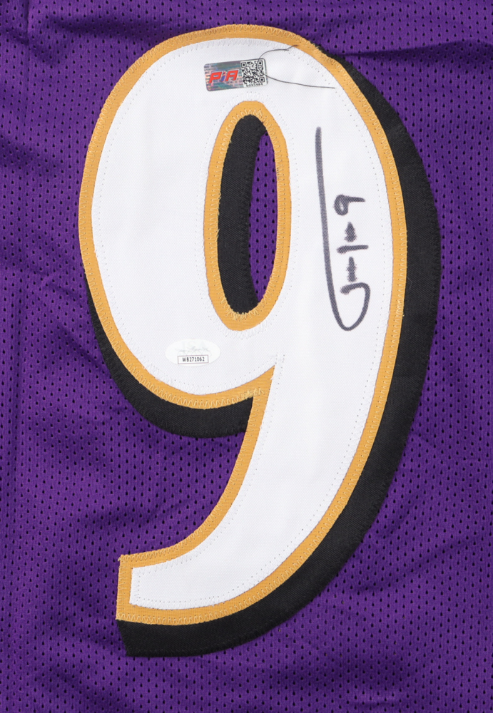 Justin Tucker Signed Jersey (JSA & PIA) at PristineAuction.com Justin Tucker Signed Jersey (JSA & PIA) at PristineAuction.com