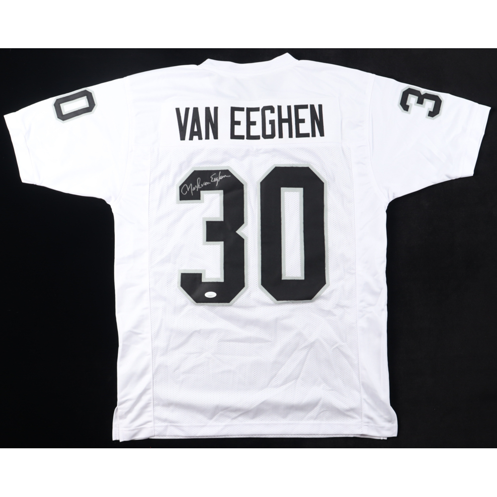 Mark van Eeghen Signed Jersey (JSA) at PristineAuction.com