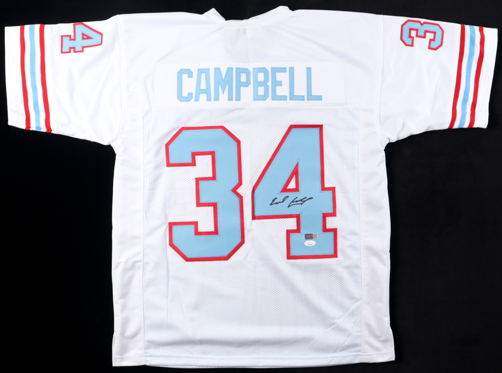 Earl Campbell Signed Jersey (JSA & PIA) at PristineAuction.com Earl Campbell Signed Jersey (JSA & PIA) at PristineAuction.com