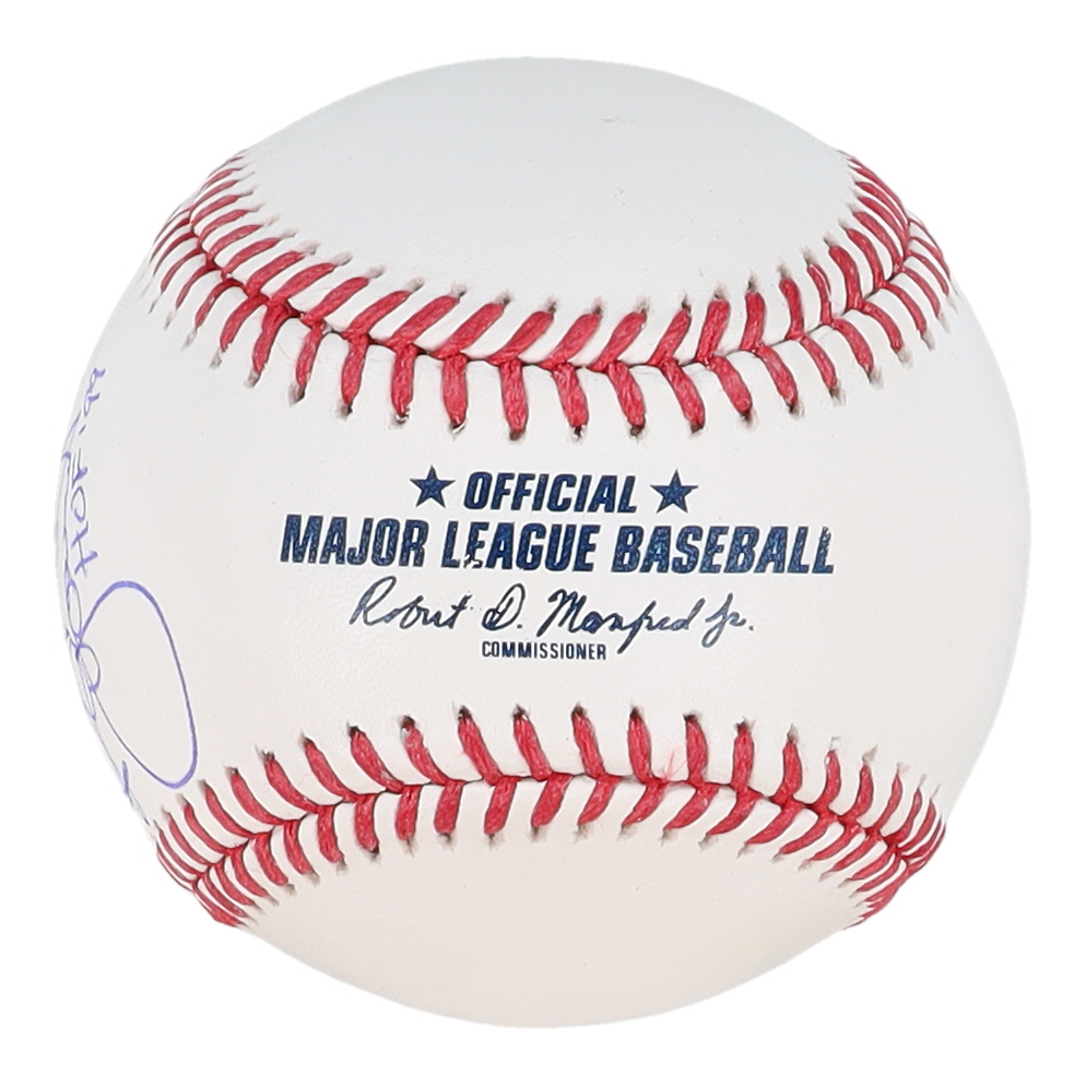 Robin Yount Signed OML Hall Of Fame Logo Baseball Inscribed "HOF '99" (Beckett) at PristineAuction.com Robin Yount Signed OML Hall Of Fame Logo Baseball Inscribed "HOF '99" (Beckett) at PristineAuction.com