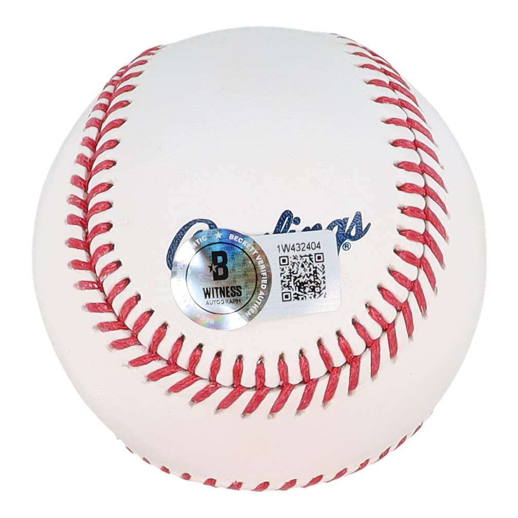 Robin Yount Signed OML Hall Of Fame Logo Baseball Inscribed "HOF '99" (Beckett) at PristineAuction.com Robin Yount Signed OML Hall Of Fame Logo Baseball Inscribed "HOF '99" (Beckett) at PristineAuction.com