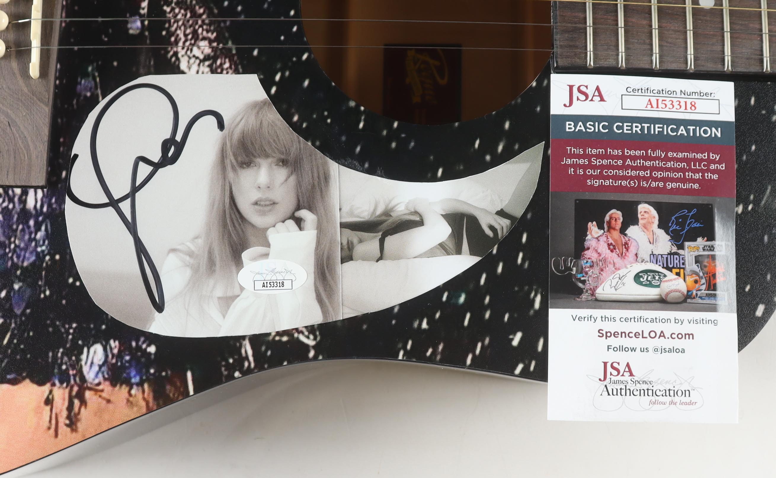 Taylor Swift Signed 41" Acoustic Guitar (JSA) at PristineAuction.com Taylor Swift Signed 41" Acoustic Guitar (JSA) at PristineAuction.com