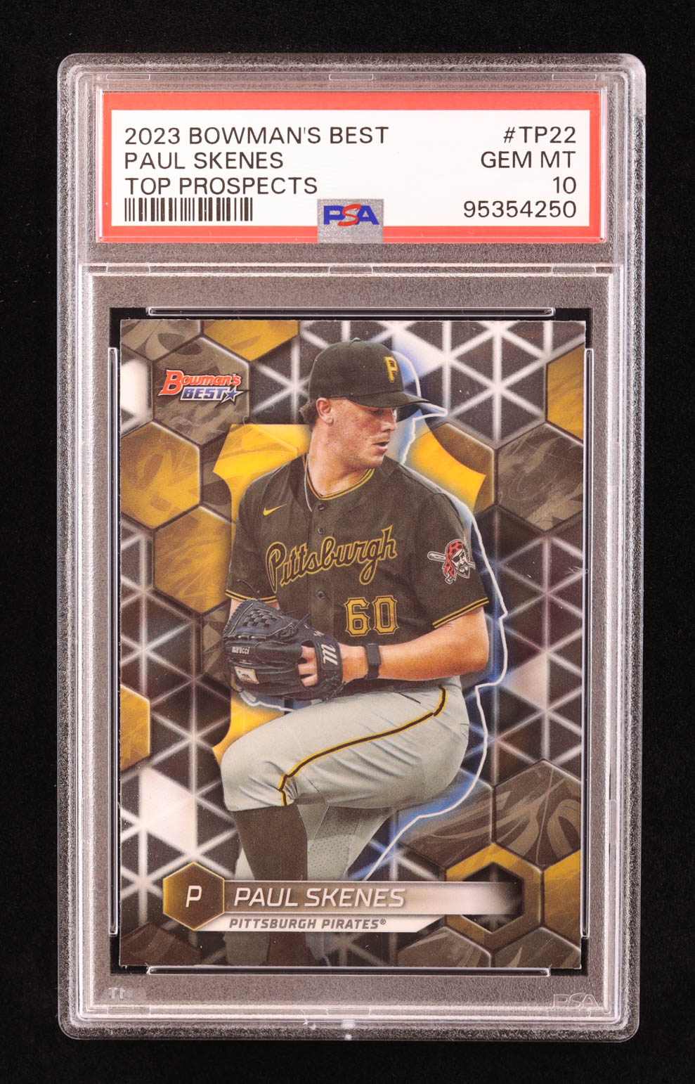 Paul Skenes 2023 Bowman's Best Top Prospects #TP22 RC (PSA 10) at PristineAuction.com Paul Skenes 2023 Bowman's Best Top Prospects #TP22 RC (PSA 10) at PristineAuction.com