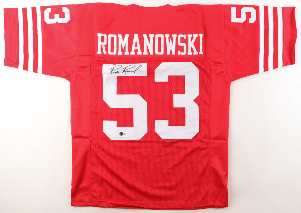 Bill Romanowski Signed Jersey (Beckett) at PristineAuction.com Bill Romanowski Signed Jersey (Beckett) at PristineAuction.com