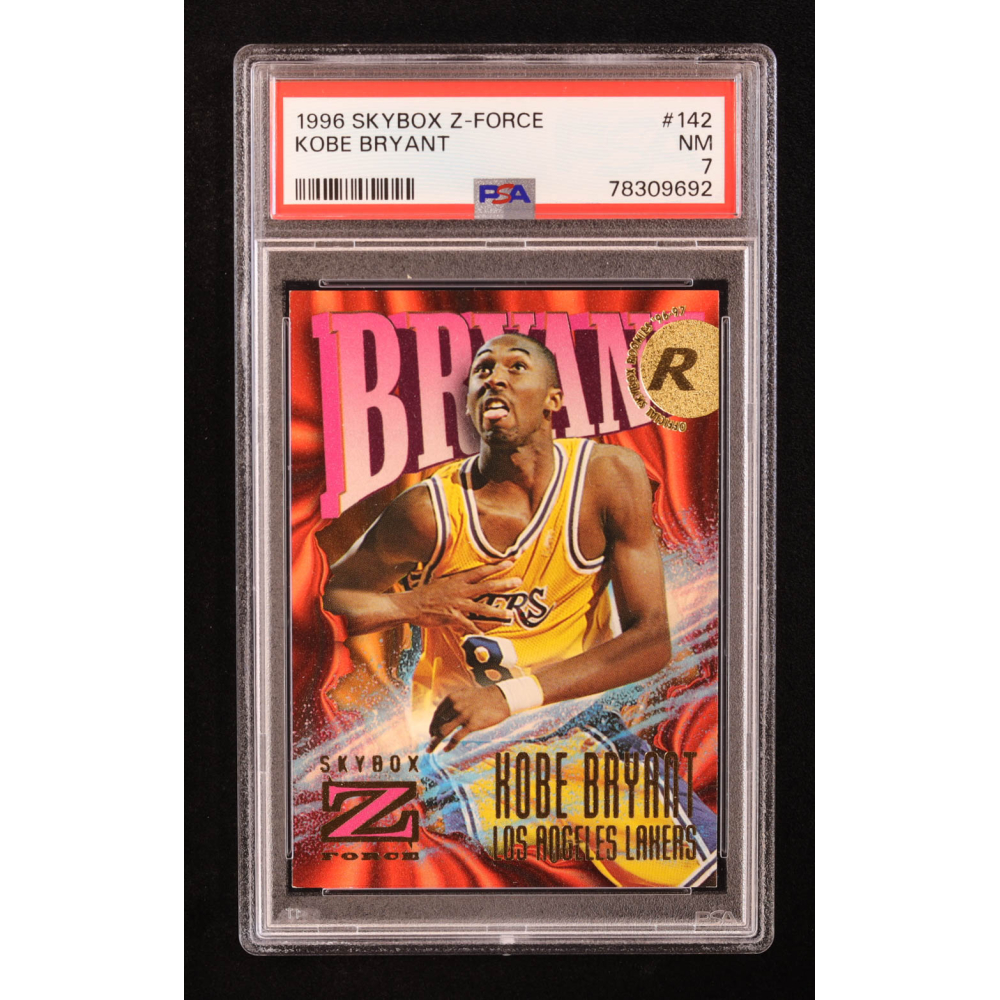 Kobe Bryant 199697 ZForce 142 RC (PSA 7) Pristine Auction