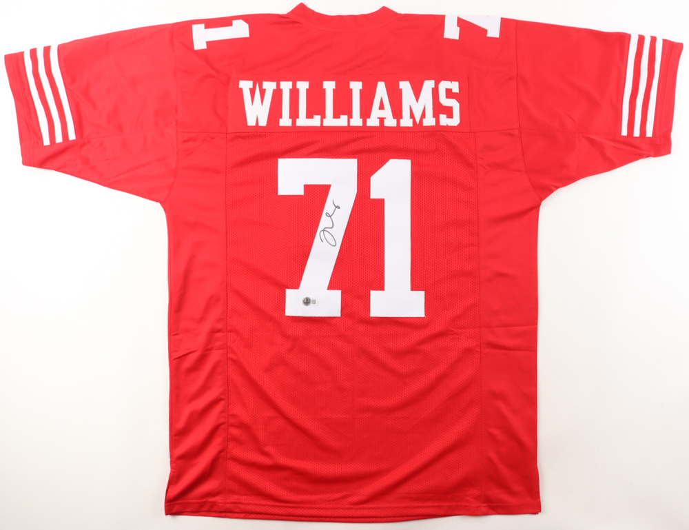 Trent Williams Signed Jersey (Beckett) at PristineAuction.com Trent Williams Signed Jersey (Beckett) at PristineAuction.com