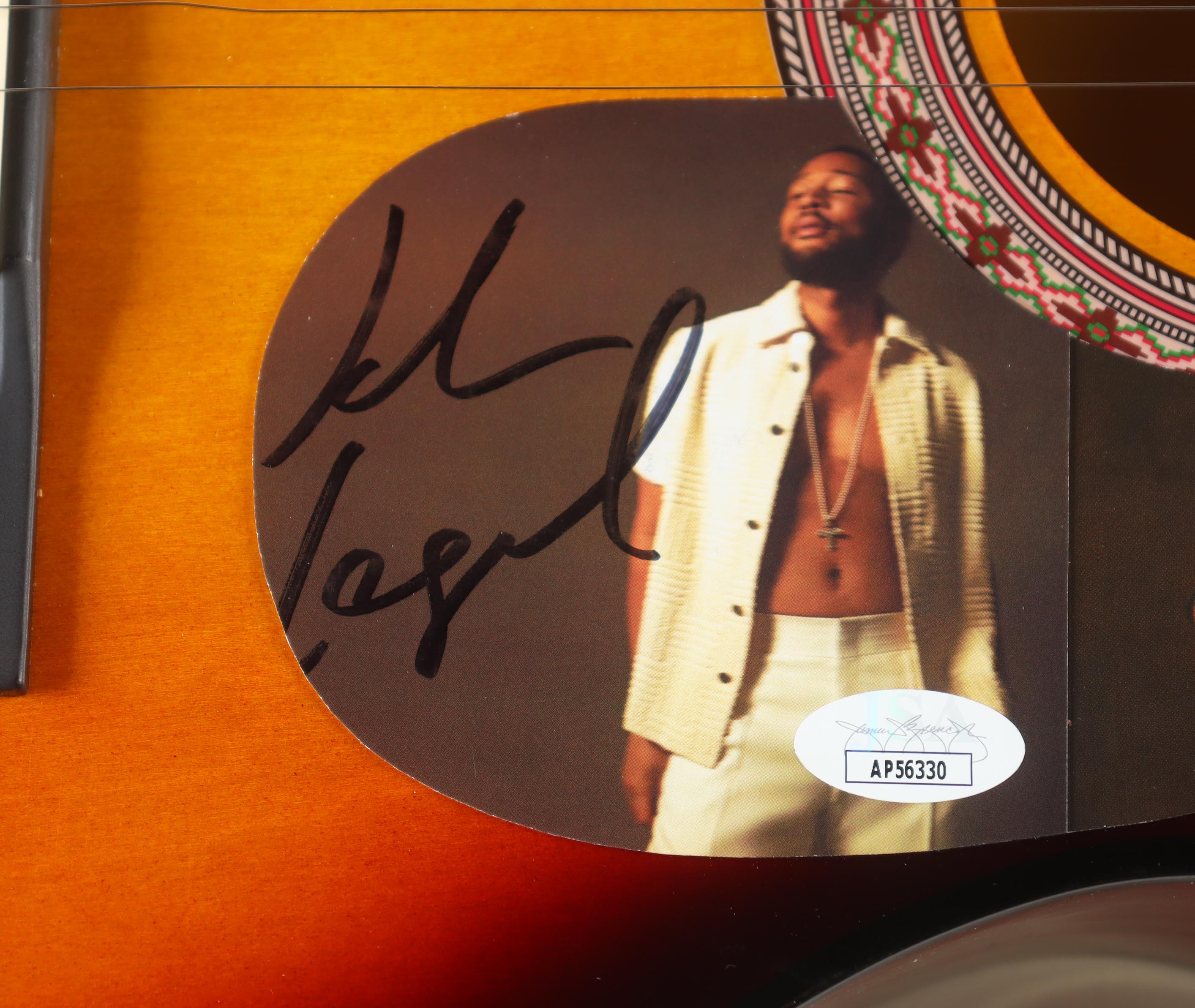 John Legend Signed 38" Acoustic Guitar (JSA) at PristineAuction.com John Legend Signed 38" Acoustic Guitar (JSA) at PristineAuction.com