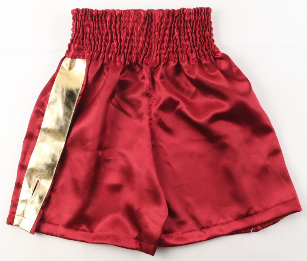 Roy Jones Jr. Signed Boxing Trunks (Beckett & Authentic Signings) at PristineAuction.com Roy Jones Jr. Signed Boxing Trunks (Beckett & Authentic Signings) at PristineAuction.com