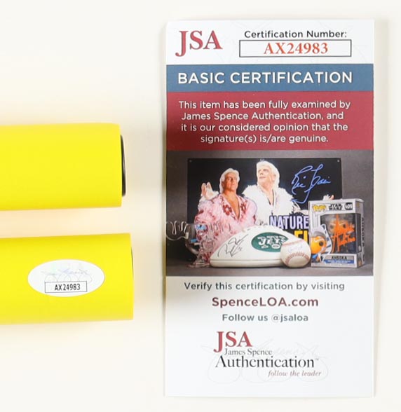 Nick Diaz Signed Foam Rubber Training Nunchucks (JSA) at PristineAuction.com Nick Diaz Signed Foam Rubber Training Nunchucks (JSA) at PristineAuction.com