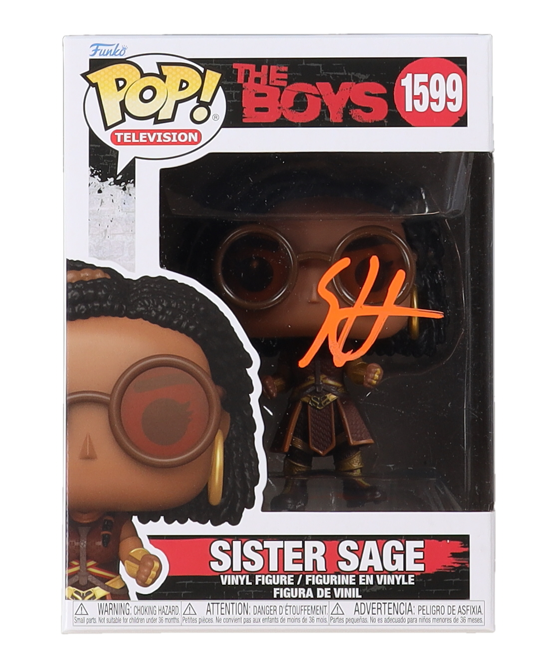Susan Heyward Signed "The Boys" #1599 Sister Sage Funko Pop! Vinyl Figure (Beckett) at PristineAuction.com Susan Heyward Signed "The Boys" #1599 Sister Sage Funko Pop! Vinyl Figure (Beckett) at PristineAuction.com