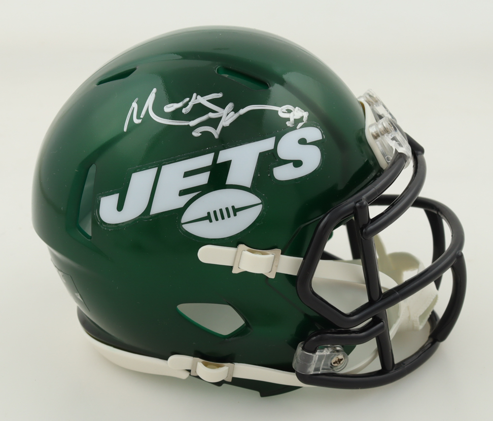 Mark Gastineau Signed Jets Flash Alternate Speed Mini Helmet (JSA) at PristineAuction.com Mark Gastineau Signed Jets Flash Alternate Speed Mini Helmet (JSA) at PristineAuction.com