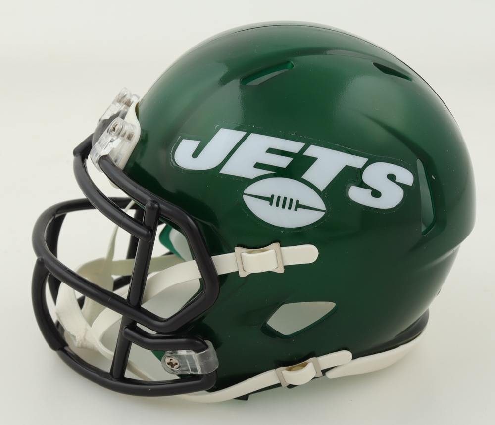 Mark Gastineau Signed Jets Flash Alternate Speed Mini Helmet (JSA) at PristineAuction.com Mark Gastineau Signed Jets Flash Alternate Speed Mini Helmet (JSA) at PristineAuction.com