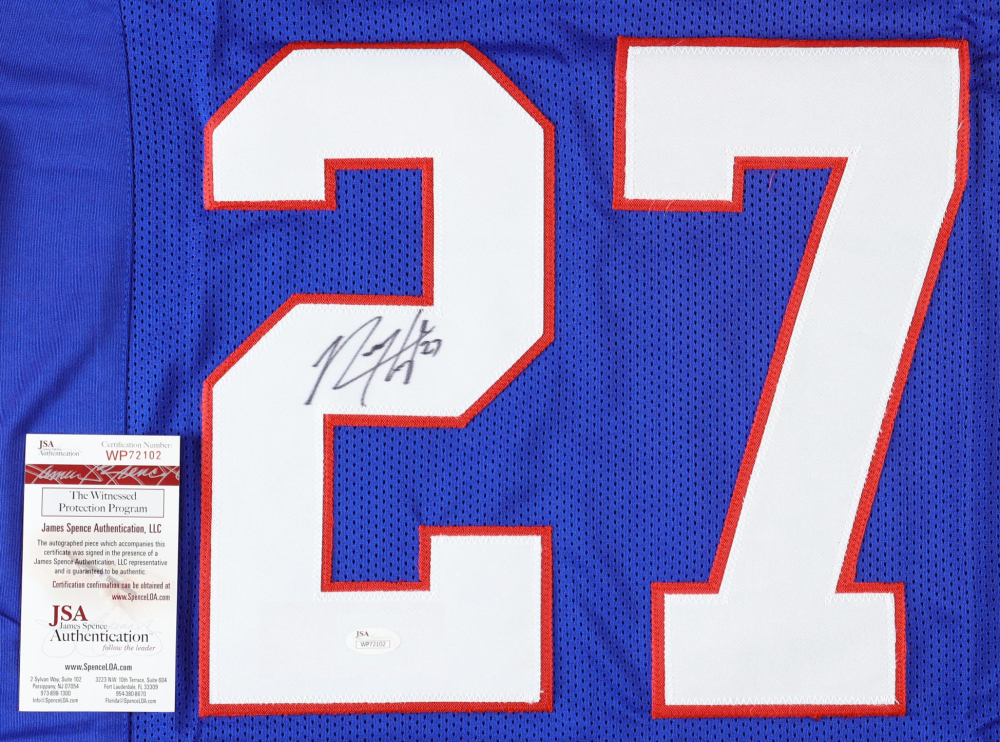 Rodney Hampton Signed Jersey Inscribed "SB XXV Champs" (JSA) at PristineAuction.com Rodney Hampton Signed Jersey Inscribed "SB XXV Champs" (JSA) at PristineAuction.com