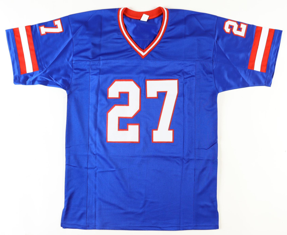 Rodney Hampton Signed Jersey Inscribed "SB XXV Champs" (JSA) at PristineAuction.com Rodney Hampton Signed Jersey Inscribed "SB XXV Champs" (JSA) at PristineAuction.com