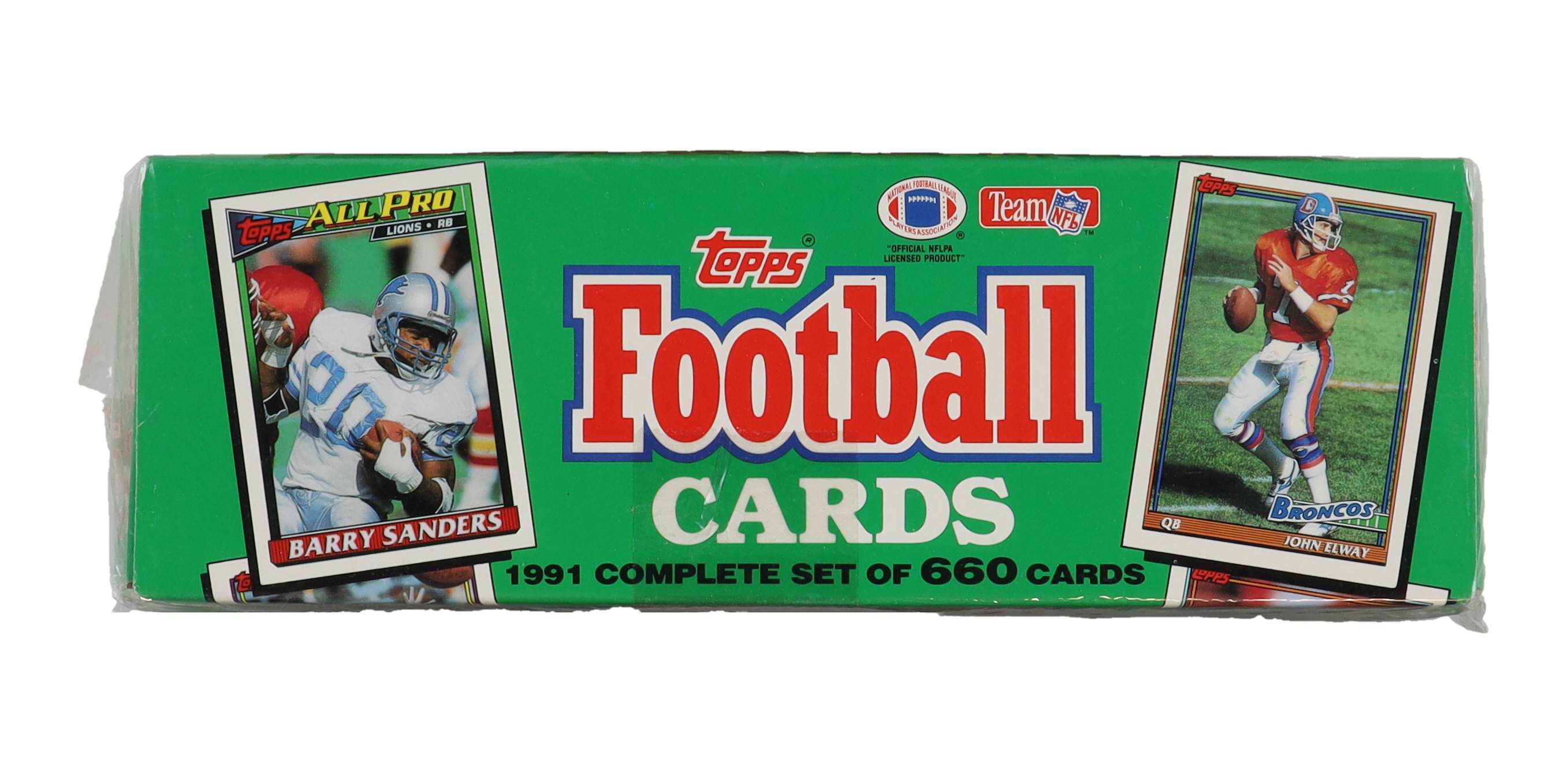 1991 Topps Football Complete Factory Set of (660) Cards at PristineAuction.com 1991 Topps Football Complete Factory Set of (660) Cards at PristineAuction.com