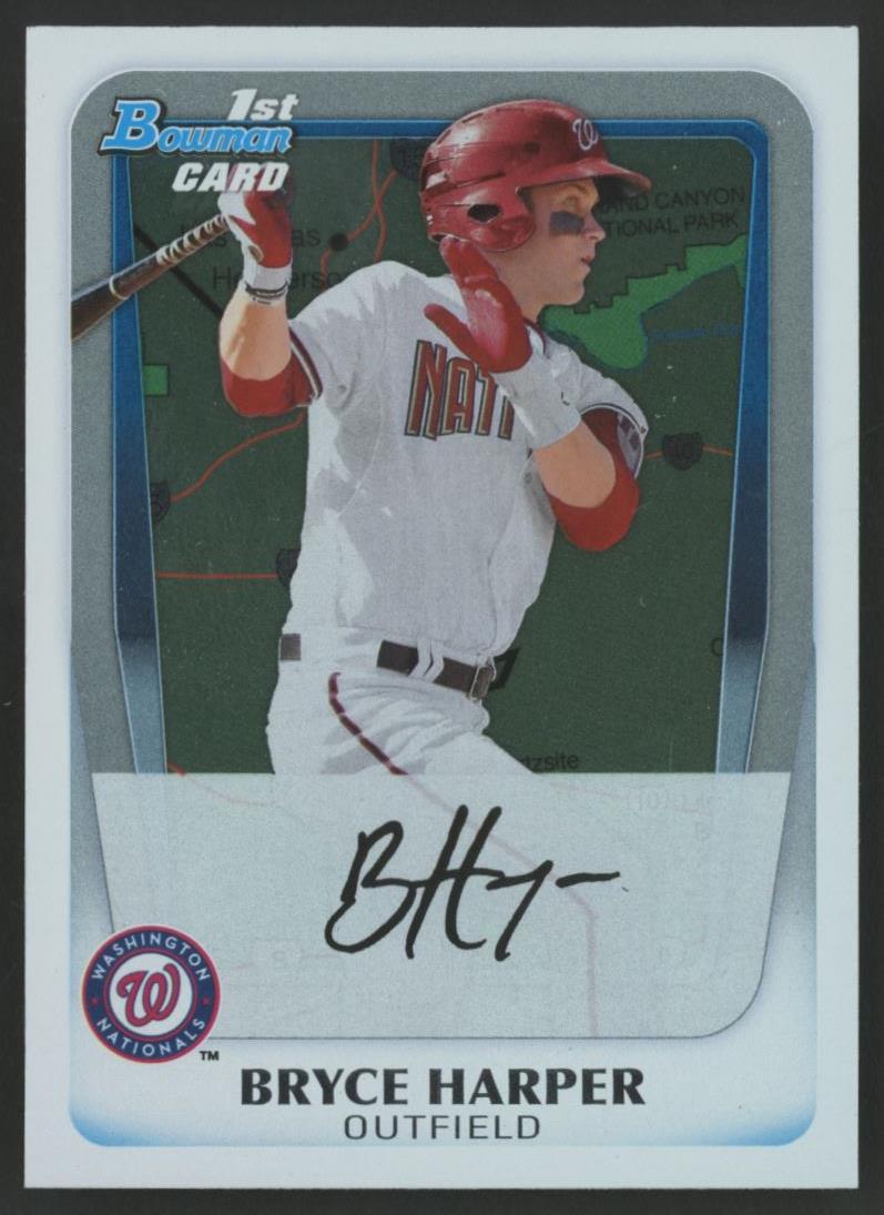Bryce Harper 2011 Bowman Prospects International #BP1 at PristineAuction.com Bryce Harper 2011 Bowman Prospects International #BP1 at PristineAuction.com