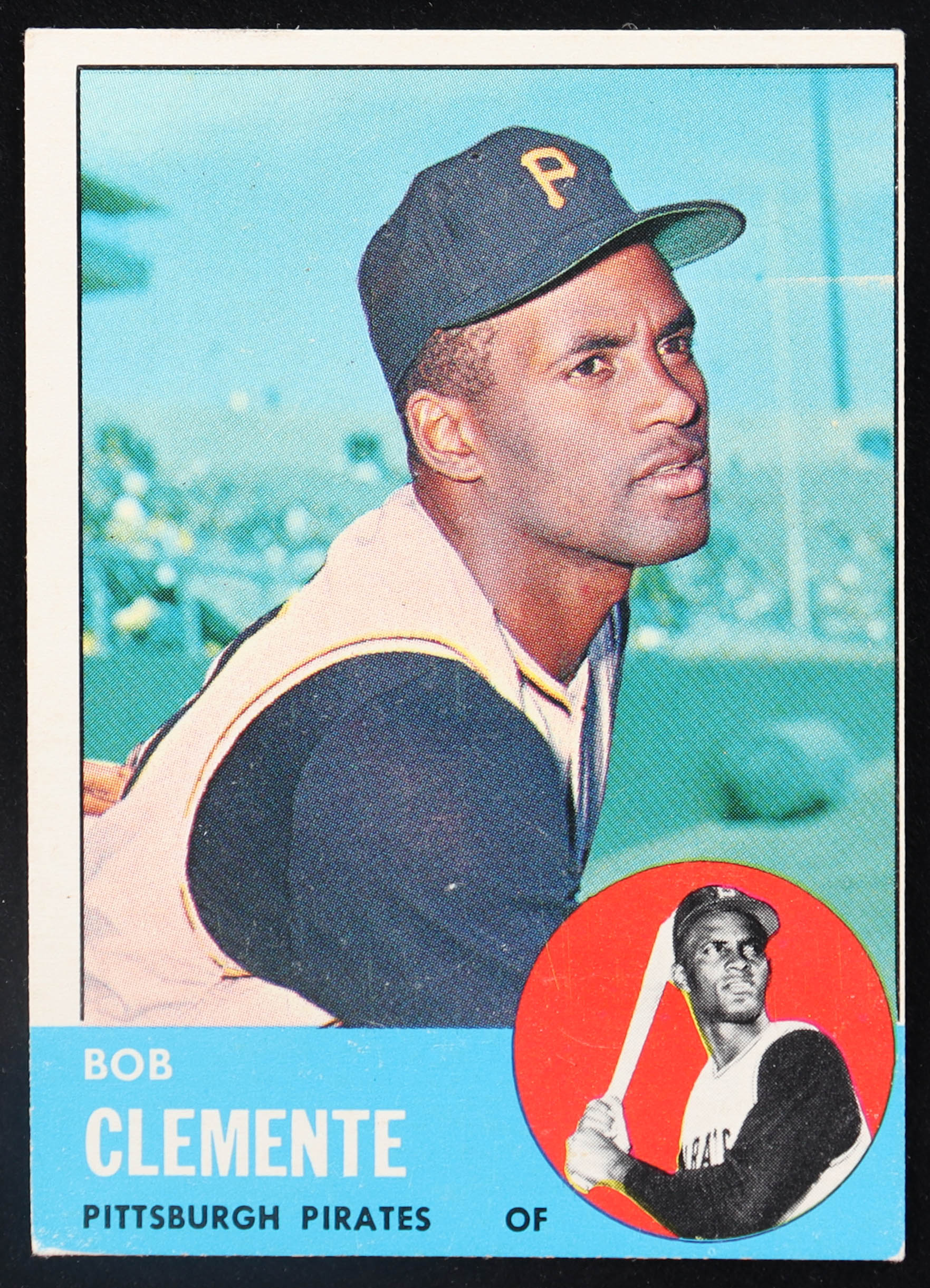Roberto Clemente 1963 Topps #540 at PristineAuction.com Roberto Clemente 1963 Topps #540 at PristineAuction.com