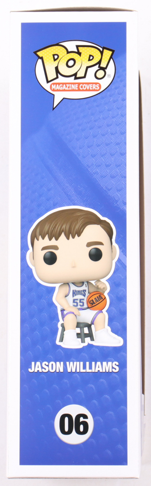 Jason Williams Signed Kings #06 SLAM Funko Pop! Magazine Cover Vinyl Figure (JSA) at PristineAuction.com Jason Williams Signed Kings #06 SLAM Funko Pop! Magazine Cover Vinyl Figure (JSA) at PristineAuction.com
