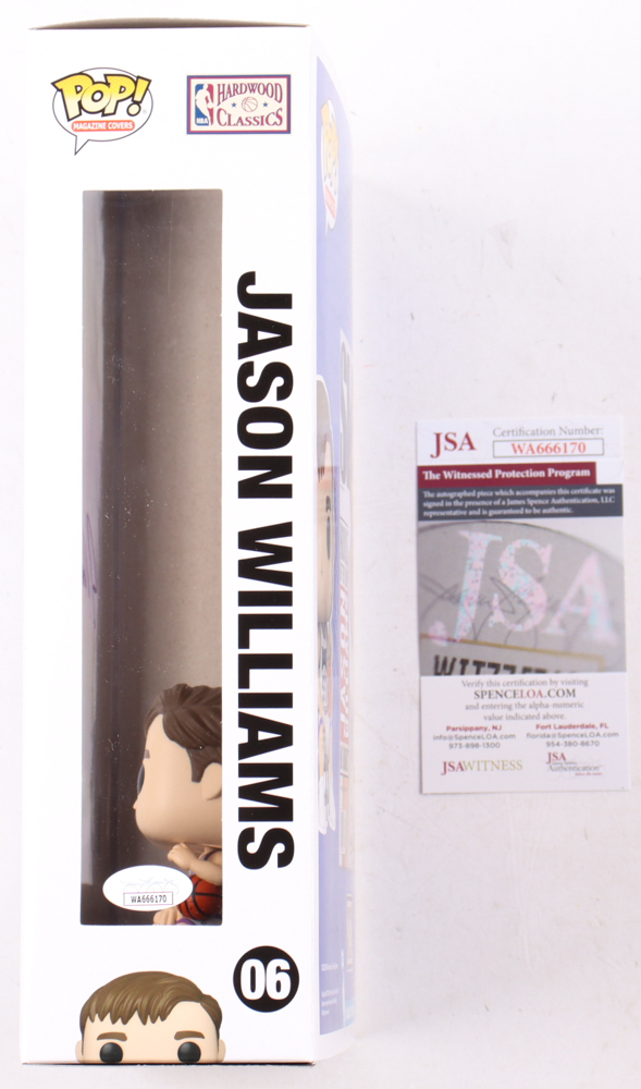 Jason Williams Signed Kings #06 SLAM Funko Pop! Magazine Cover Vinyl Figure (JSA) at PristineAuction.com Jason Williams Signed Kings #06 SLAM Funko Pop! Magazine Cover Vinyl Figure (JSA) at PristineAuction.com