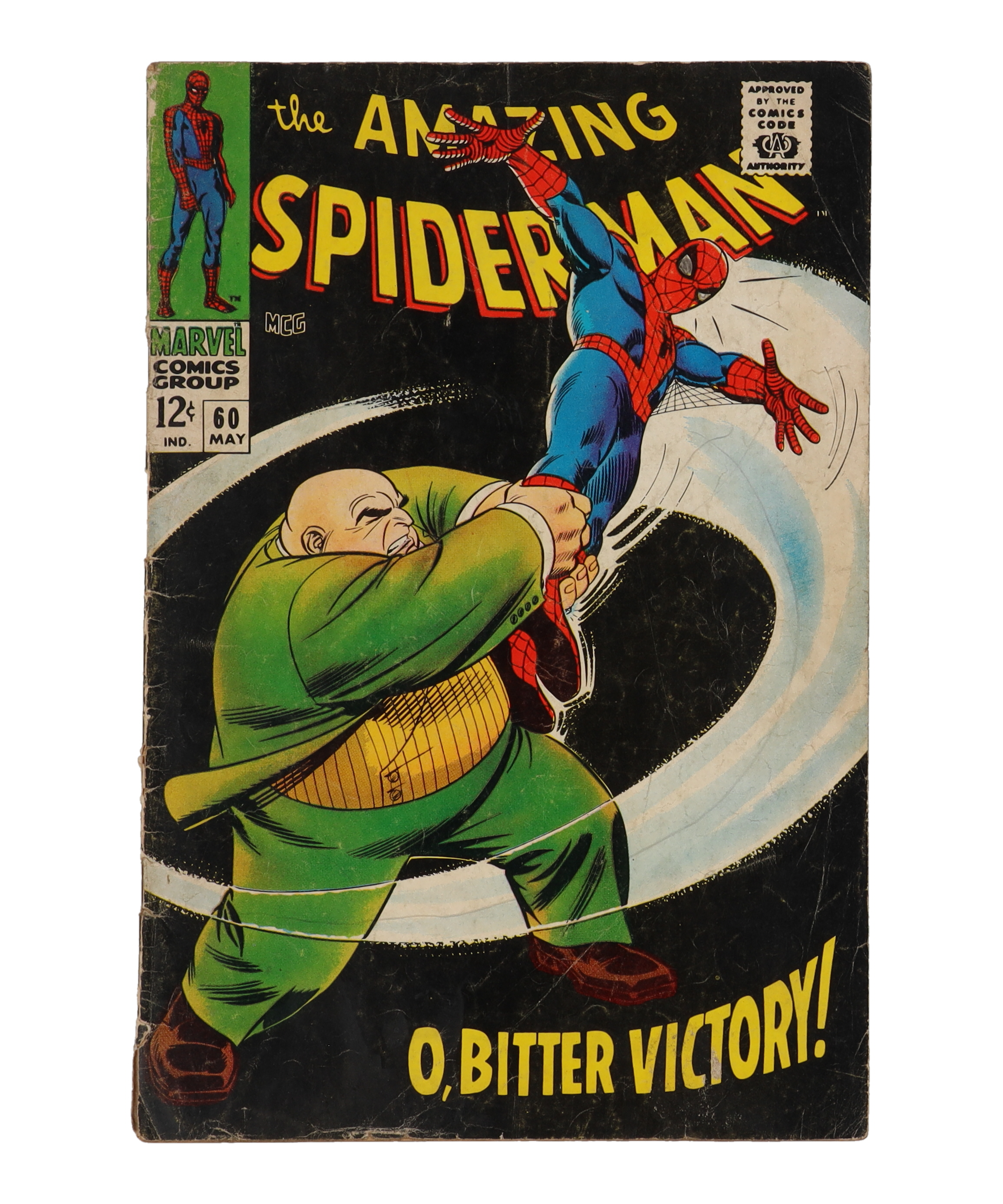 1968 "The Amazing Spider-Man" Issue #60 Marvel Comic Book at PristineAuction.com 1968 "The Amazing Spider-Man" Issue #60 Marvel Comic Book at PristineAuction.com
