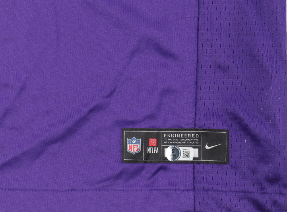 J.J. McCarthy Signed Vikings Nike Jersey (Beckett) at PristineAuction.com J.J. McCarthy Signed Vikings Nike Jersey (Beckett) at PristineAuction.com