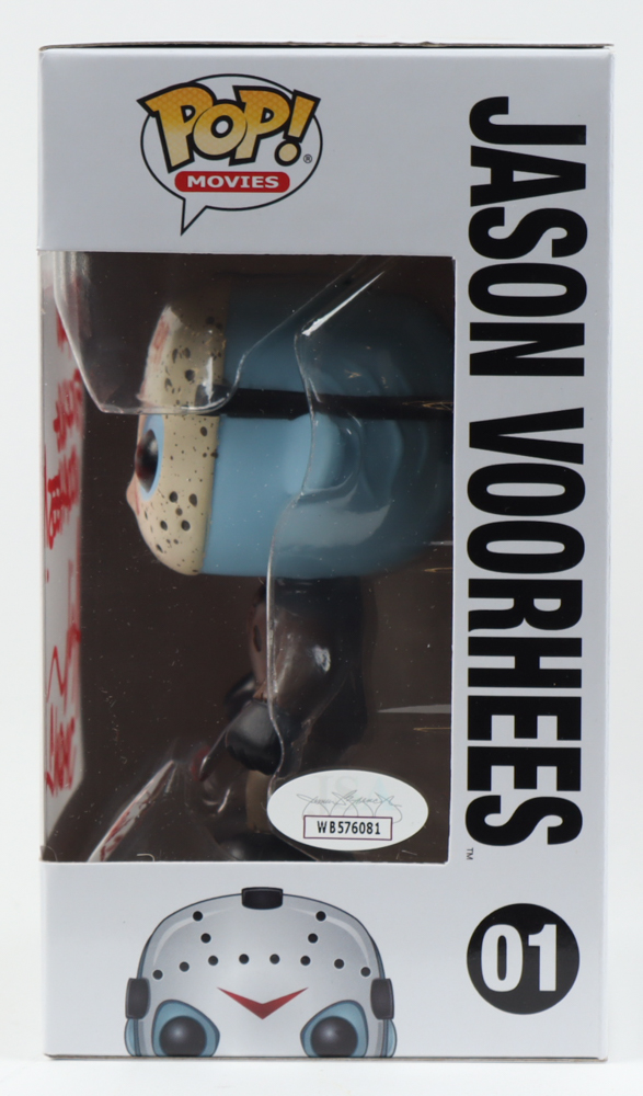 Ari Lehman Signed "Friday the 13th" #01 Jason Voorhees Funko Pop! Vinyl Figure Inscribed "Jason F***ing Voorhees!" & "Jason 1" (JSA) at PristineAuction.com Ari Lehman Signed "Friday the 13th" #01 Jason Voorhees Funko Pop! Vinyl Figure Inscribed "Jason F***ing Voorhees!" & "Jason 1" (JSA) at PristineAuction.com