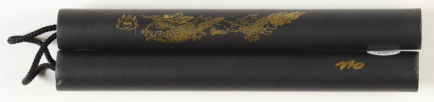 Nick Diaz Signed Foam Rubber Training Nunchucks (JSA) at PristineAuction.com Nick Diaz Signed Foam Rubber Training Nunchucks (JSA) at PristineAuction.com