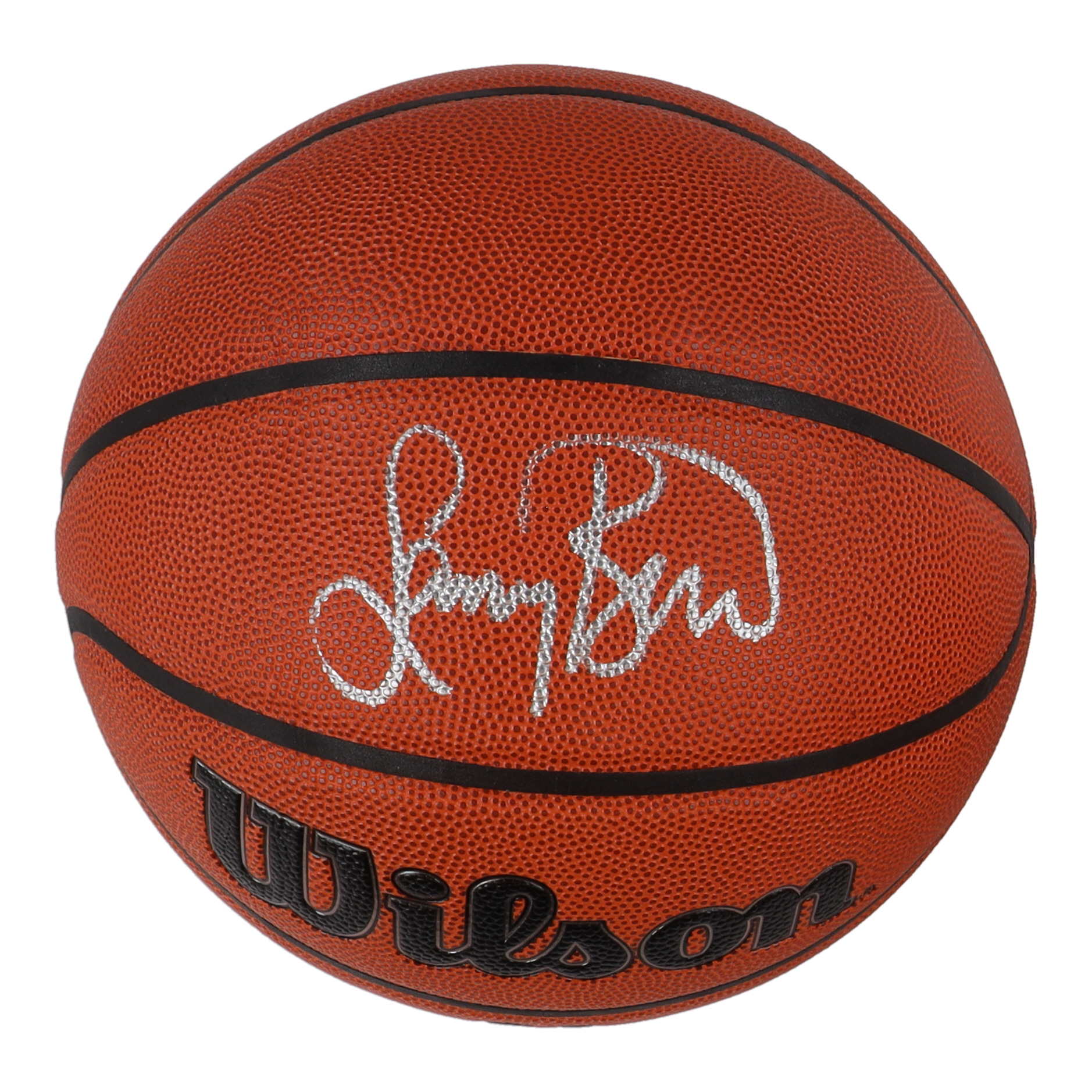 Larry Bird Signed NBA Basketball (JSA) at PristineAuction.com Larry Bird Signed NBA Basketball (JSA) at PristineAuction.com