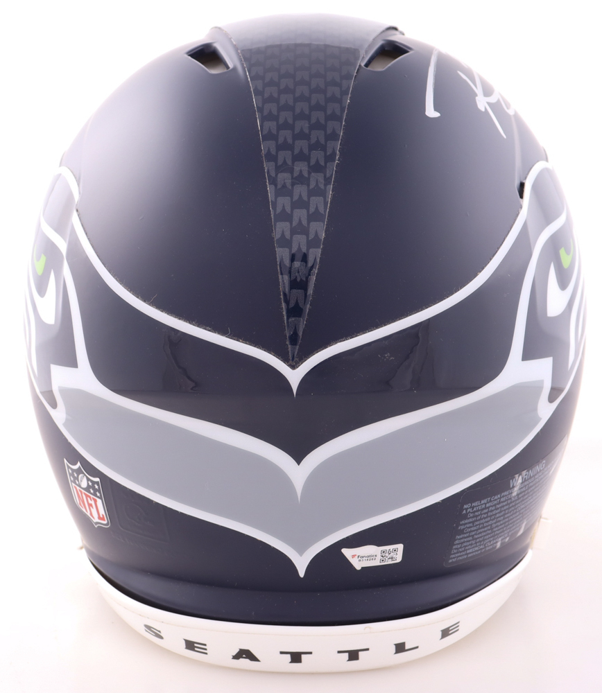 DK Metcalf & Russell Wilson Signed Seahawks Full-Size Authentic Speed Helmet (Fanatics) at PristineAuction.com DK Metcalf & Russell Wilson Signed Seahawks Full-Size Authentic Speed Helmet (Fanatics) at PristineAuction.com