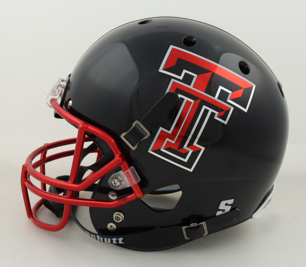 Tyler Shough Signed Texas Tech Red Raiders Full-Size Helmet (JSA) at PristineAuction.com Tyler Shough Signed Texas Tech Red Raiders Full-Size Helmet (JSA) at PristineAuction.com
