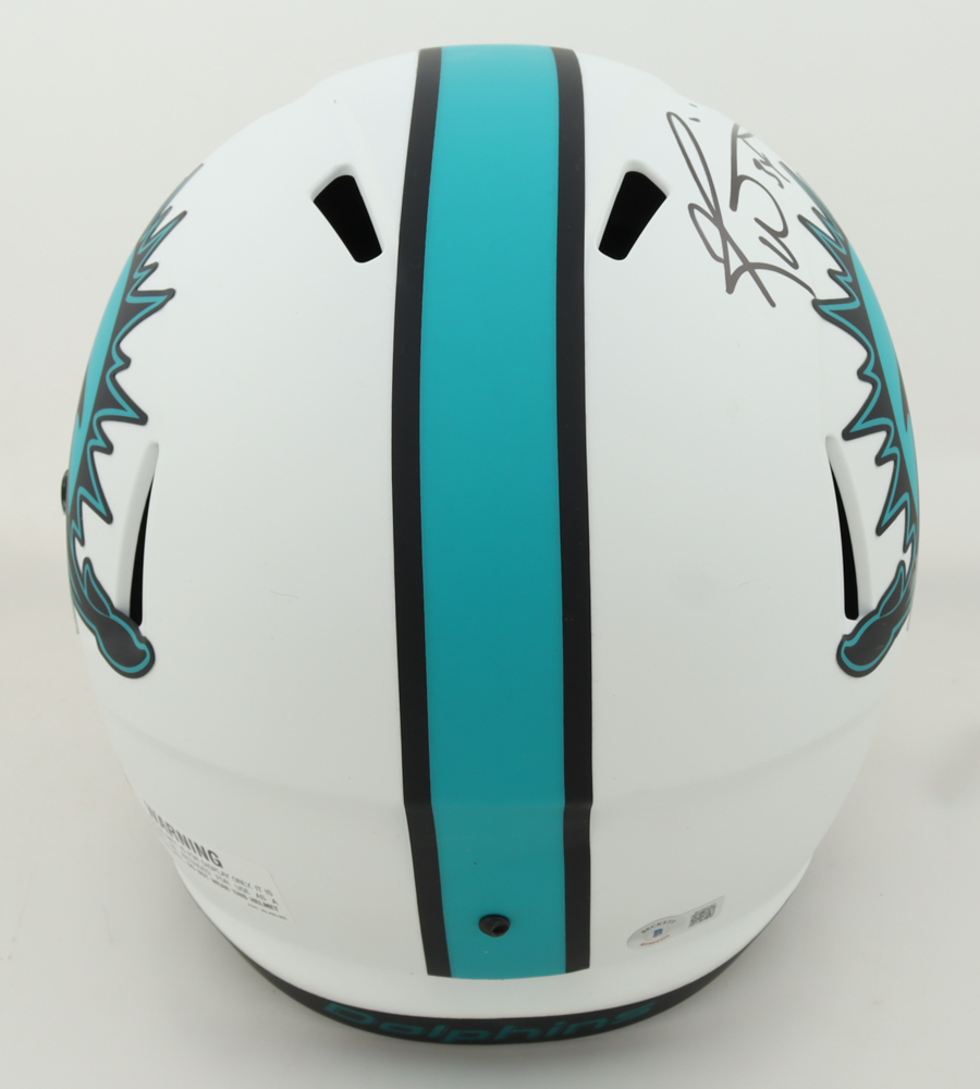 Ricky Williams Signed Dolphins Full-Size Lunar Eclipse Alternate Speed Helmet Inscribed "I Was Gonna Run The Ball, But Then I Got High" (Beckett) at PristineAuction.com Ricky Williams Signed Dolphins Full-Size Lunar Eclipse Alternate Speed Helmet Inscribed "I Was Gonna Run The Ball, But Then I Got High" (Beckett) at PristineAuction.com