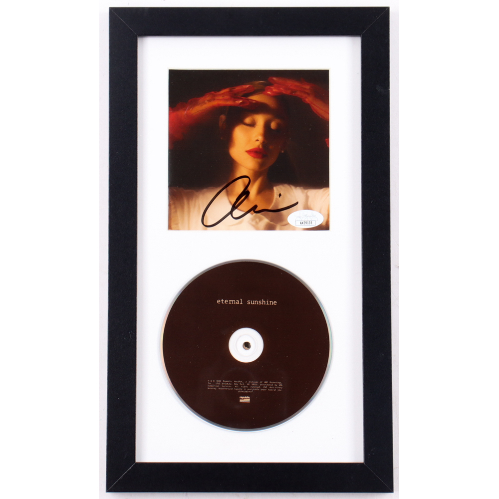 Ariana Grande Signed Custom Framed 