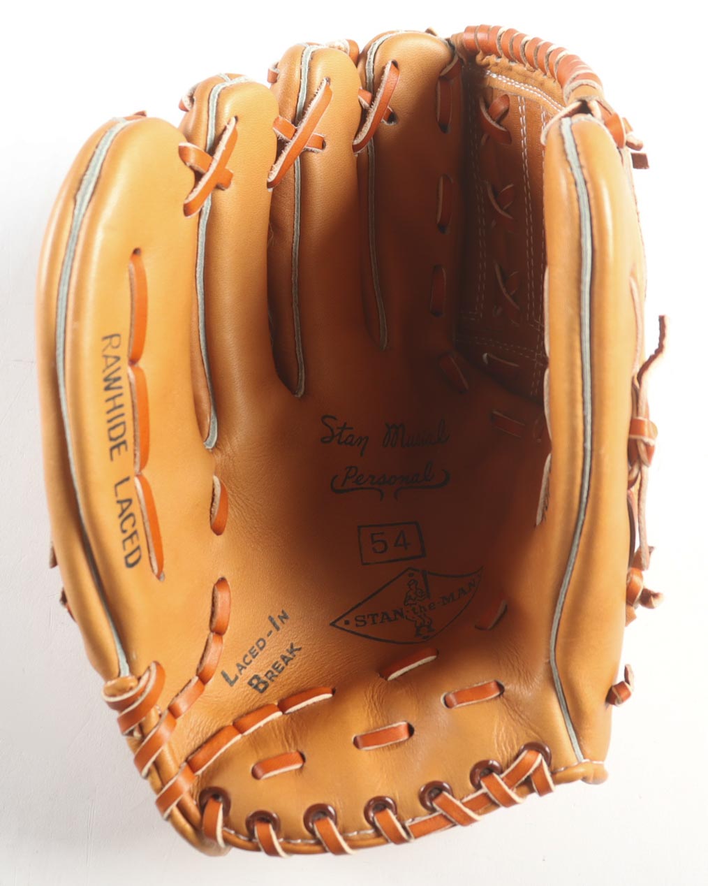 Stan Musial Signed "Stan The Man" Glove With Nameplate Acrylic Display Case (PSA) at PristineAuction.com Stan Musial Signed "Stan The Man" Glove With Nameplate Acrylic Display Case (PSA) at PristineAuction.com