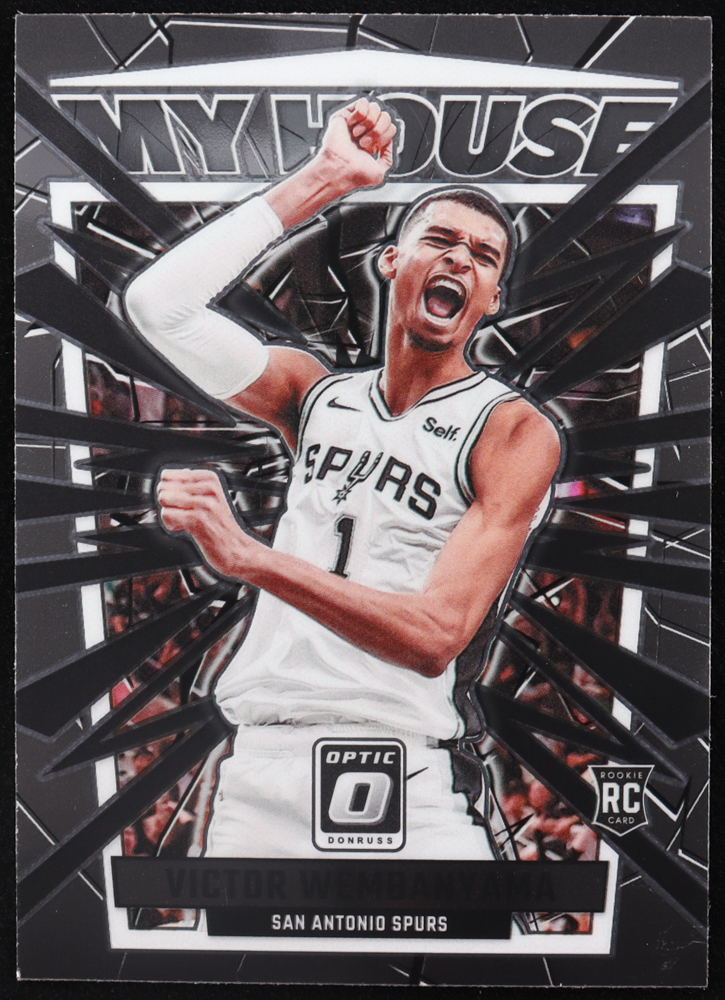 Victor Wembanyama 2023-24 Donruss Optic My House #6 RC at PristineAuction.com Victor Wembanyama 2023-24 Donruss Optic My House #6 RC at PristineAuction.com