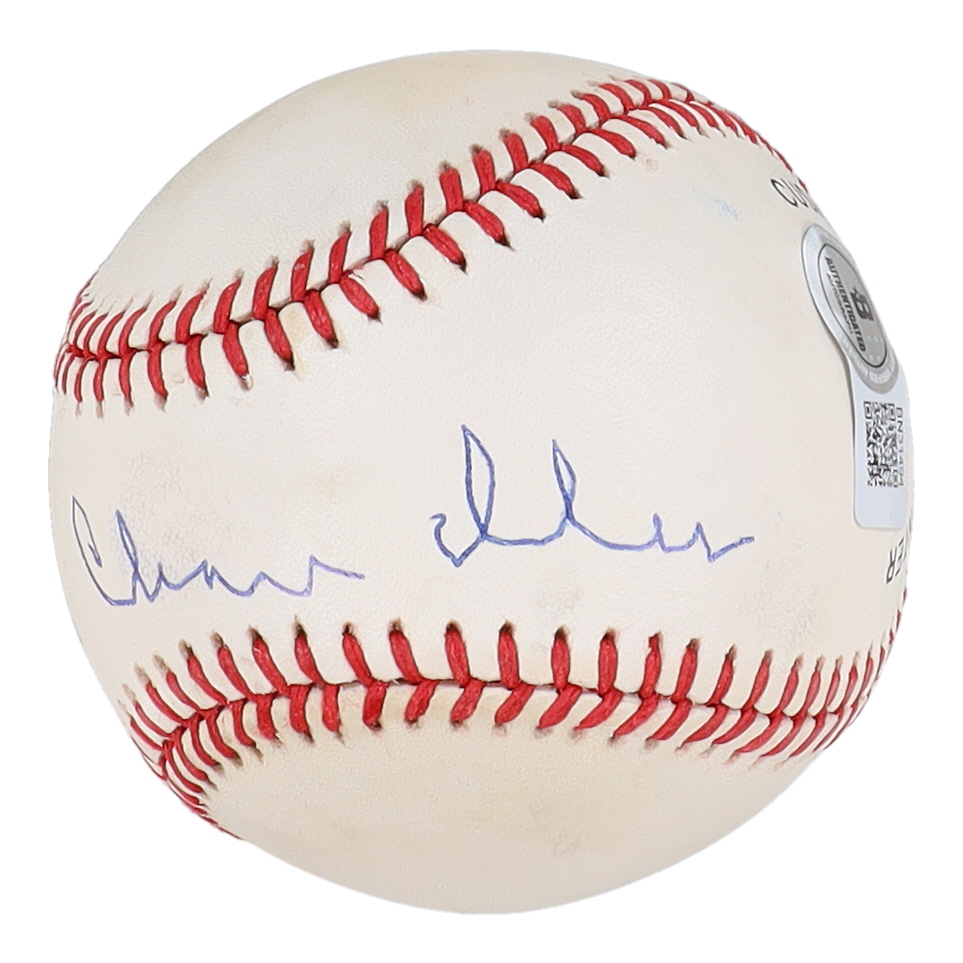 A.B. "Happy" Chandler Signed ONL Baseball (Beckett) at PristineAuction.com A.B. "Happy" Chandler Signed ONL Baseball (Beckett) at PristineAuction.com