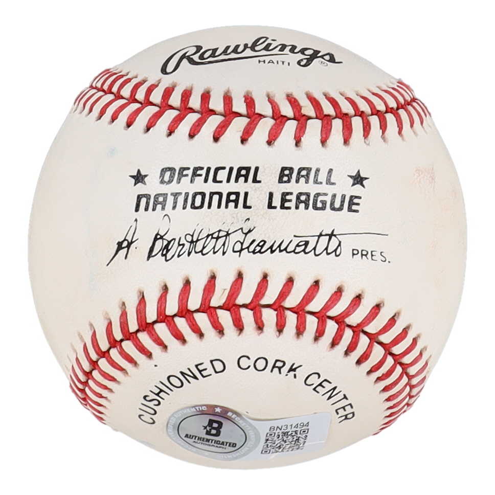 A.B. "Happy" Chandler Signed ONL Baseball (Beckett) at PristineAuction.com A.B. "Happy" Chandler Signed ONL Baseball (Beckett) at PristineAuction.com