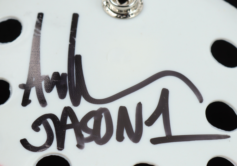 Ari Lehman Signed "Friday the 13th" Mask Inscribed "Jason 1" (JSA) at PristineAuction.com Ari Lehman Signed "Friday the 13th" Mask Inscribed "Jason 1" (JSA) at PristineAuction.com