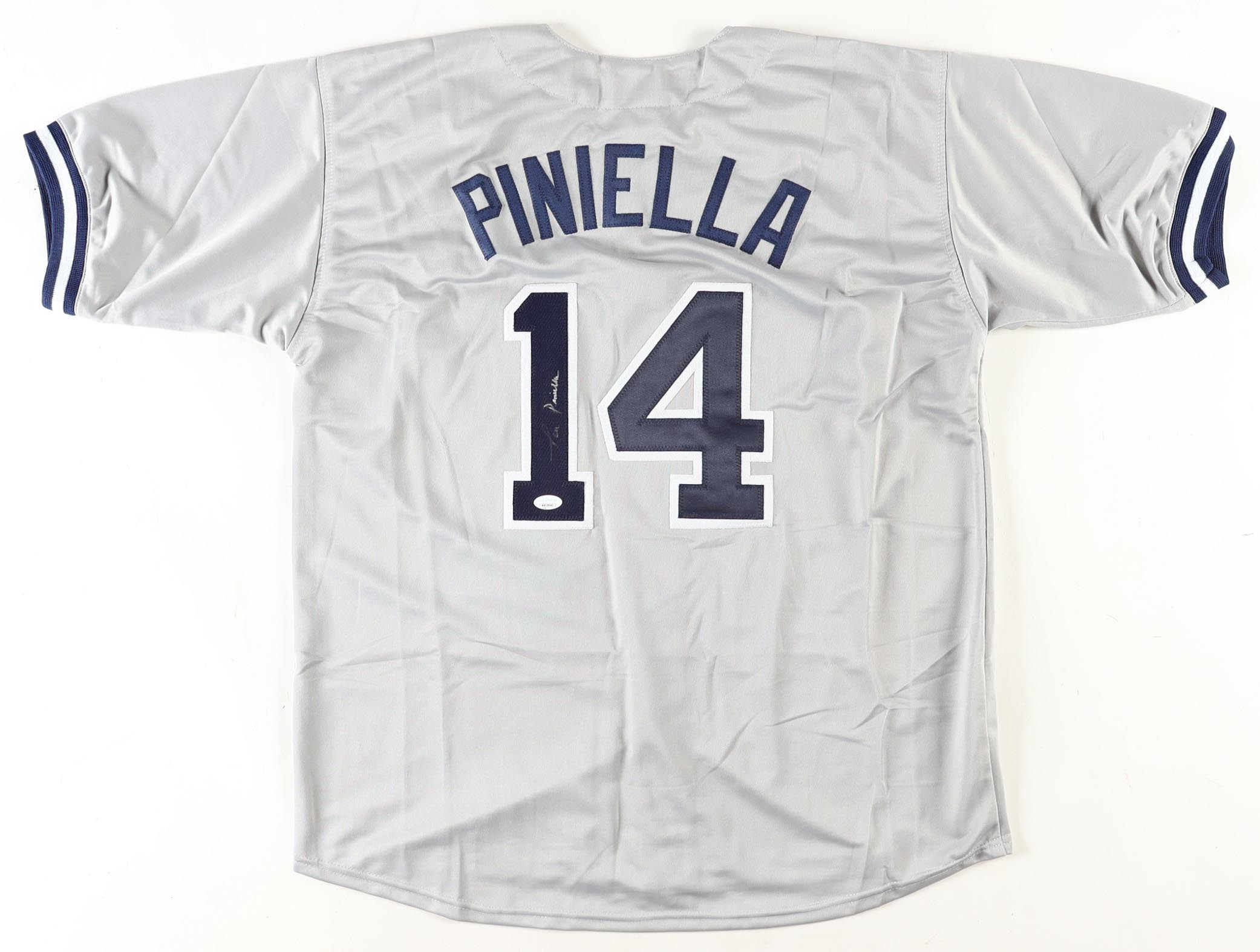 Lou Piniella Signed Jersey (JSA) at PristineAuction.com Lou Piniella Signed Jersey (JSA) at PristineAuction.com